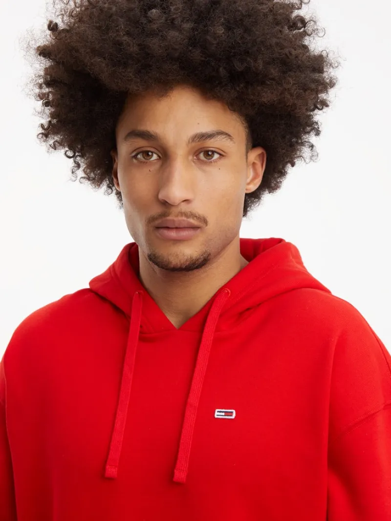 Tommy Jeans Pullover & Sweatshirts*TJM RLXD COLLEGIATE HOODIE deep crimson