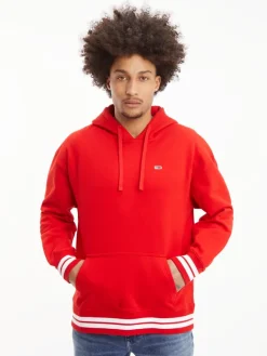 Tommy Jeans Pullover & Sweatshirts*TJM RLXD COLLEGIATE HOODIE deep crimson