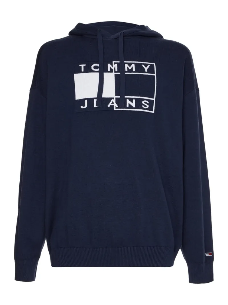 Tommy Jeans Pullover & Sweatshirts*TJM TWISTED FLAG SWEATER twilight navy