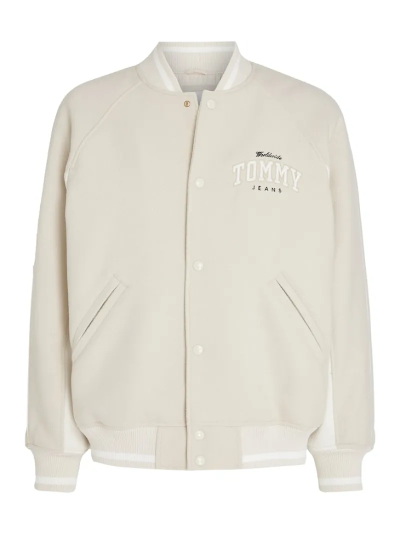 Tommy Jeans Jacken*TJM WOOL VARSITY BOMBER newsprint