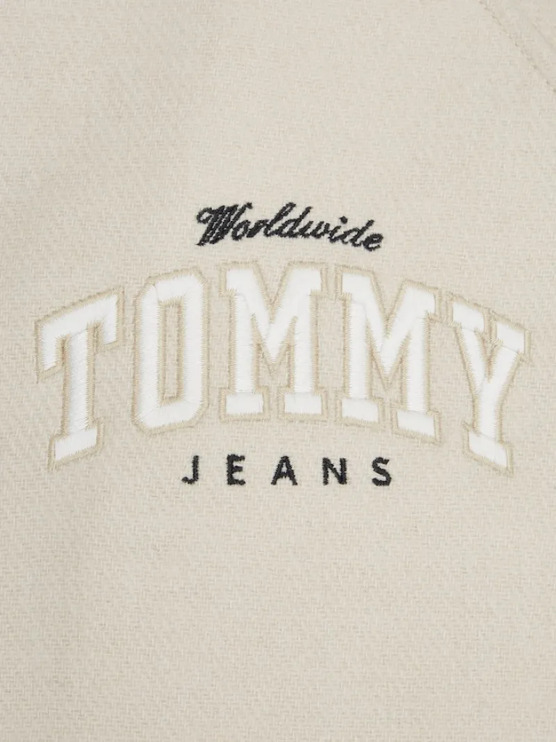 Tommy Jeans Jacken*TJM WOOL VARSITY BOMBER newsprint