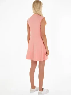 Tommy Jeans Kleider*TJW BABYLOCK FIT &amp; FLARE DRESS Tickled Pink