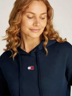 Tommy Jeans Pullover & Sweatshirts*TJW BXY BADGE HOODIE dark night navy