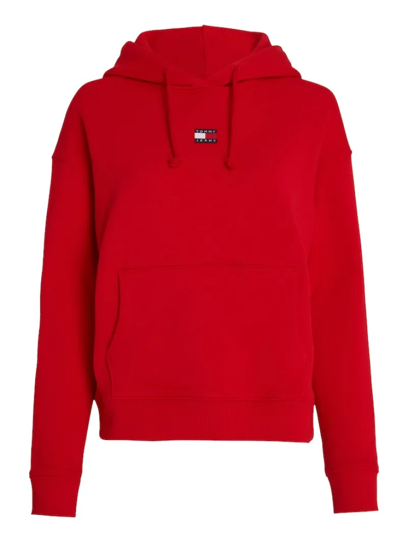 Tommy Jeans Pullover & Sweatshirts*TJW BXY BADGE HOODIE deep crimson
