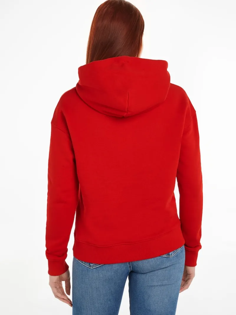Tommy Jeans Pullover & Sweatshirts*TJW BXY BADGE HOODIE deep crimson