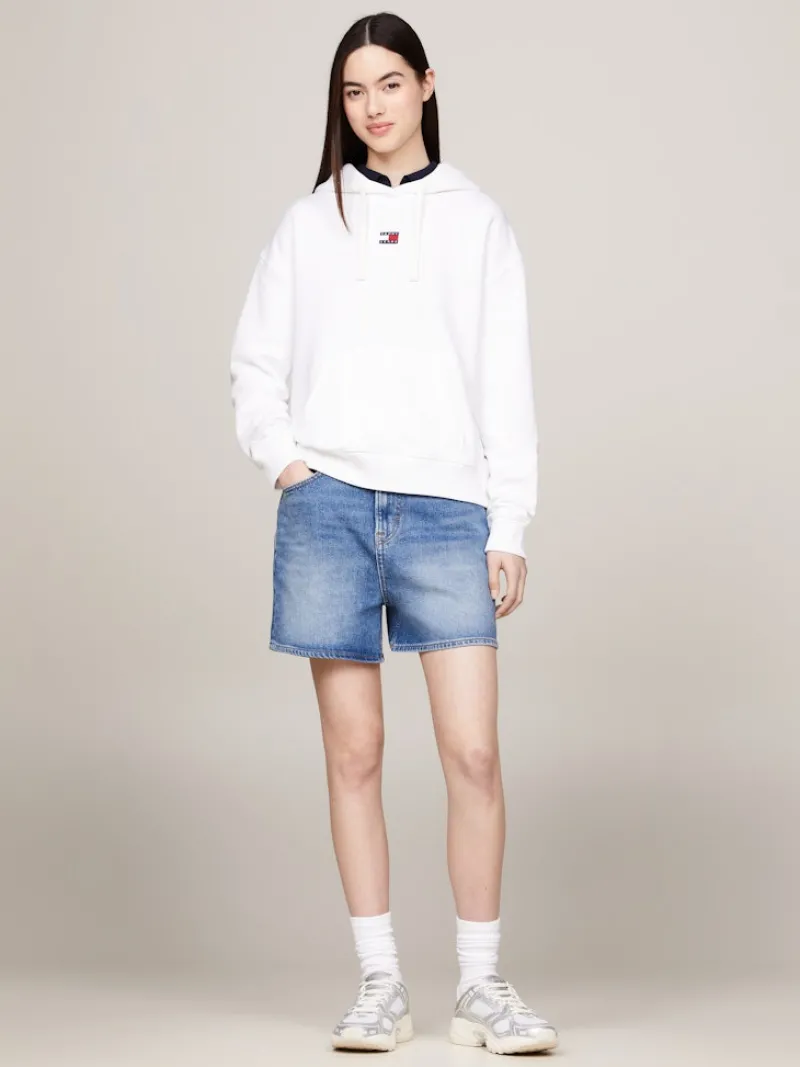 Tommy Jeans Pullover & Sweatshirts*TJW BXY BADGE HOODIE white