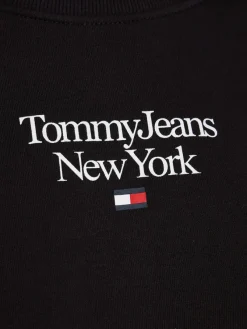 Tommy Jeans Pullover & Sweatshirts*TJW BXY ESSENTIAL LOGO 1 CREW Black