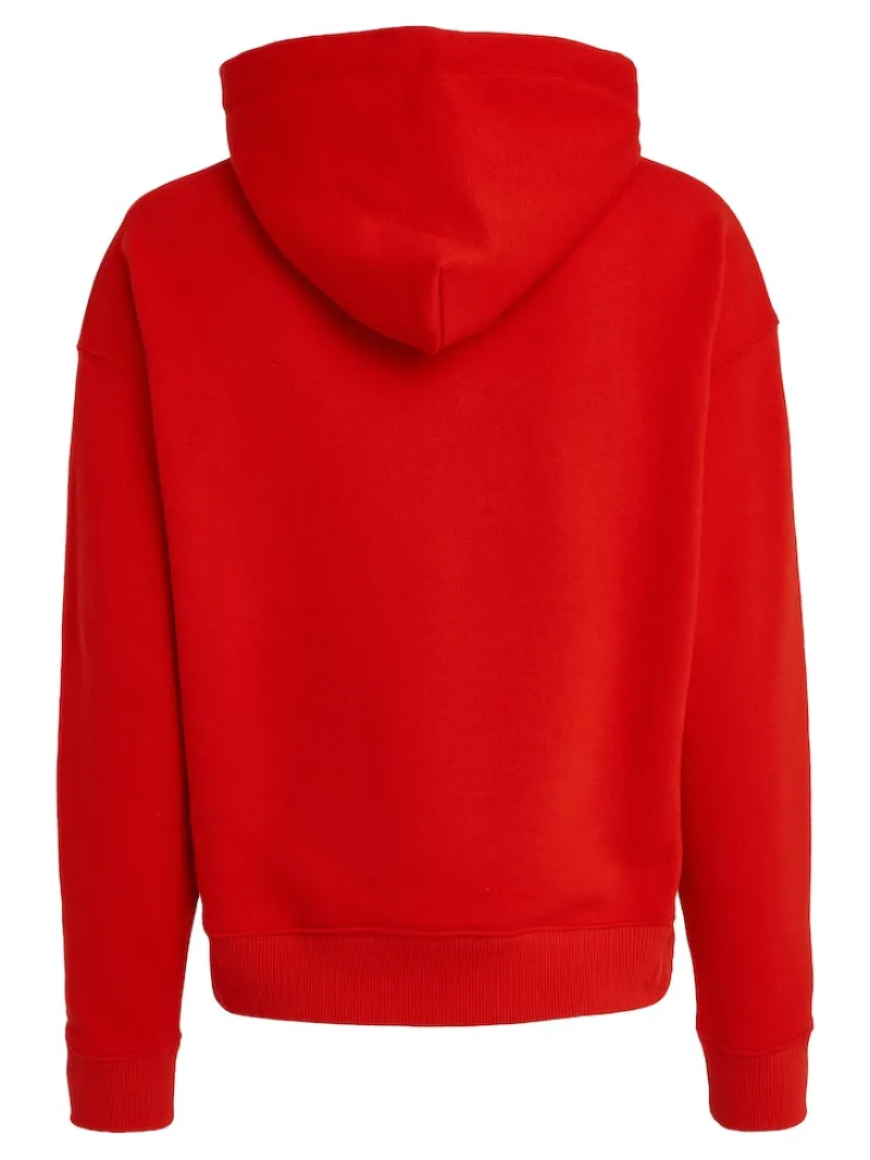 Tommy Jeans Pullover & Sweatshirts*TJW BXY LOGO DRAWCORD HOODIE EXT deep crimson