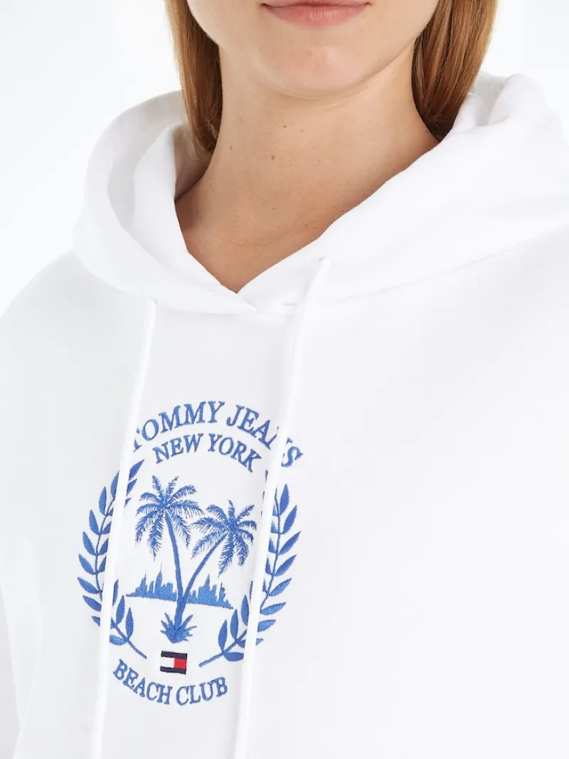 Tommy Jeans Pullover & Sweatshirts*TJW BXY PREP LUXE 2 HOODIE white