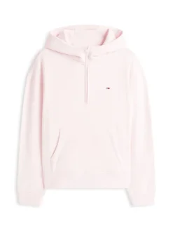 Tommy Jeans Pullover & Sweatshirts*TJW BXY S-FLAG 1/4 ZIP HOODIE light pink