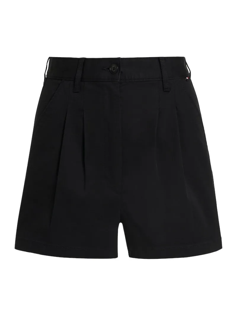 Tommy Jeans Shorts*TJW CLAIRE HR PLEATED SHORTS Black