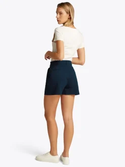 Tommy Jeans Shorts*TJW CLAIRE HR PLEATED SHORT dark night navy
