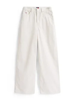 Tommy Jeans Hosen*TJW CLAIRE HR WIDE CORD ancient white