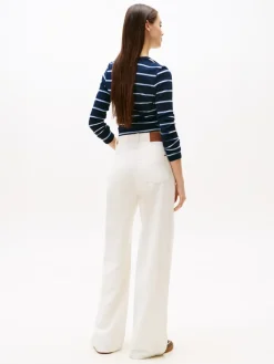 Tommy Jeans Hosen*TJW CLAIRE HR WIDE CORD ancient white