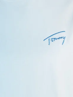 Tommy Jeans Shirts*TJW CLS DIP DYE SIGNATURE TEE skysail