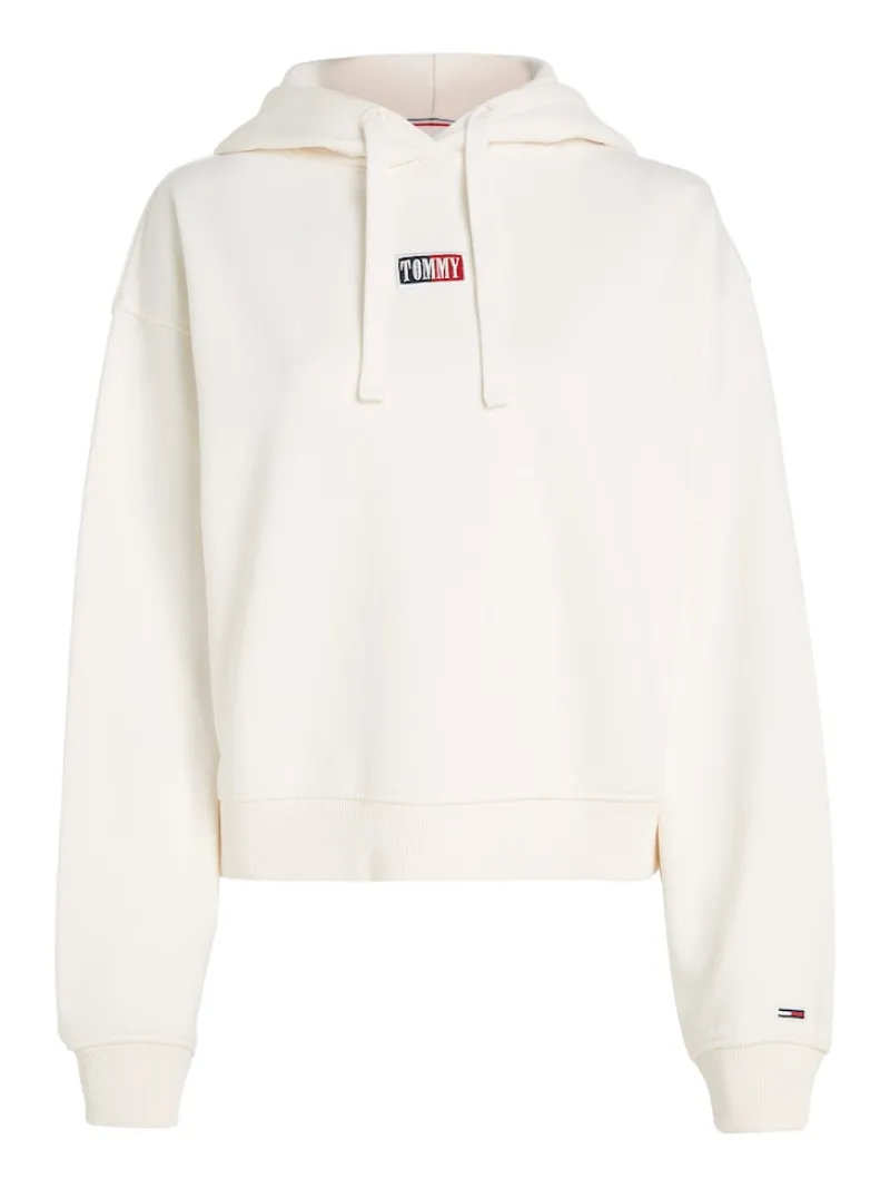 Tommy Jeans Pullover & Sweatshirts*TJW CLS TIMELESS 1 WASHED HOODIE ancient white