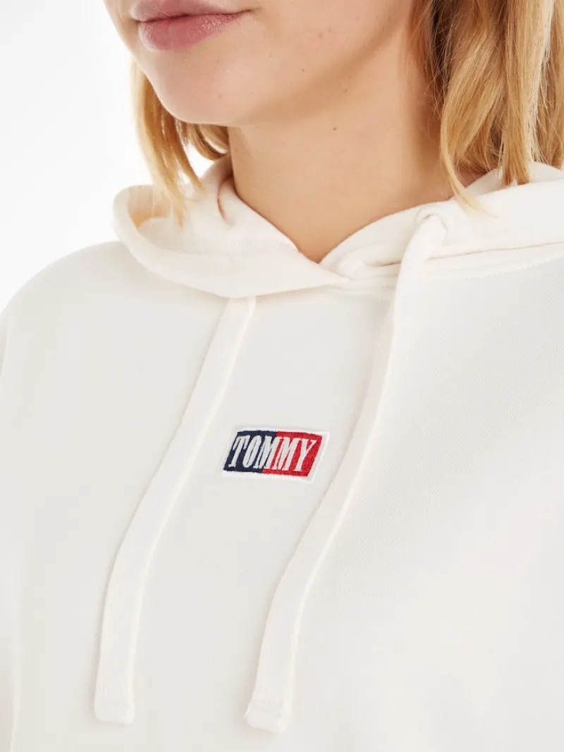 Tommy Jeans Pullover & Sweatshirts*TJW CLS TIMELESS 1 WASHED HOODIE ancient white