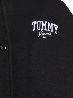 Tommy Jeans Jacken*TJW CORD WOOL MIX LETTERMAN Black