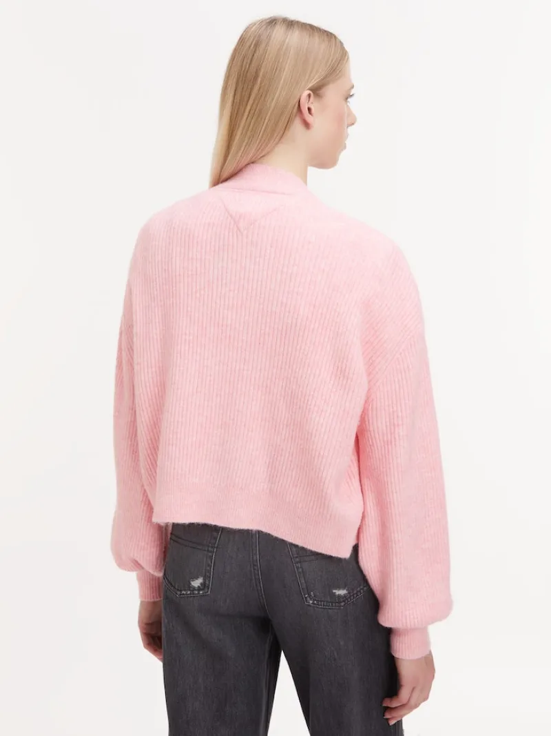 Tommy Jeans Pullover & Sweatshirts*TJW COSY SIGANTURE CARDIGAN aloha pink