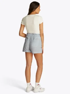 Tommy Jeans Shorts*TJW COTTON LINEN SHORT colorado blue - stripe