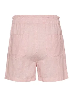 Tommy Jeans Shorts*TJW COTTON LINEN SHORT precious pink - stripe