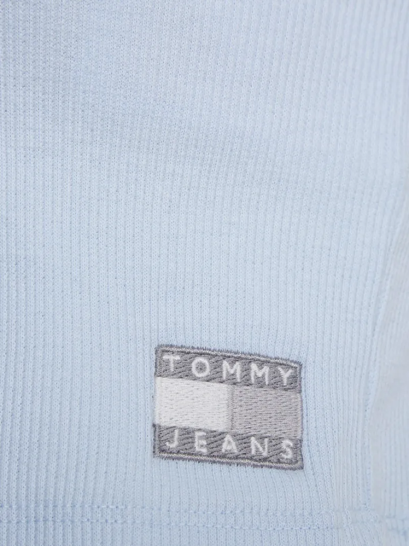 Tommy Jeans Shirts*TJW CROP WORLDWIDE ZIP THRU stony beige