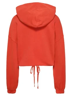 Tommy Jeans Pullover & Sweatshirts*TJW CRP GMD SCRIPT HOODIE bright vermillion