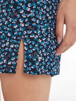 Tommy Jeans Kleider*TJW DITSY FLORAL LACE DRESS blue ditsy floral print