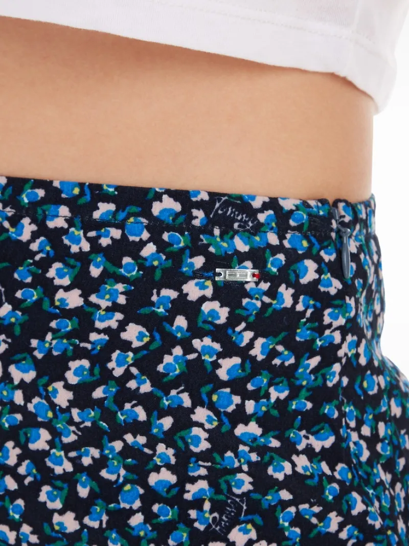 Tommy Jeans Röcke*TJW DITSY FLORAL LACE MINI SKIRT blue ditsy floral print