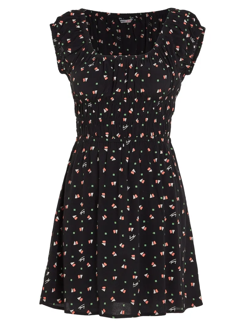 Tommy Jeans Kleider*TJW DITSY GEO MINI DRESS ditsy geo print