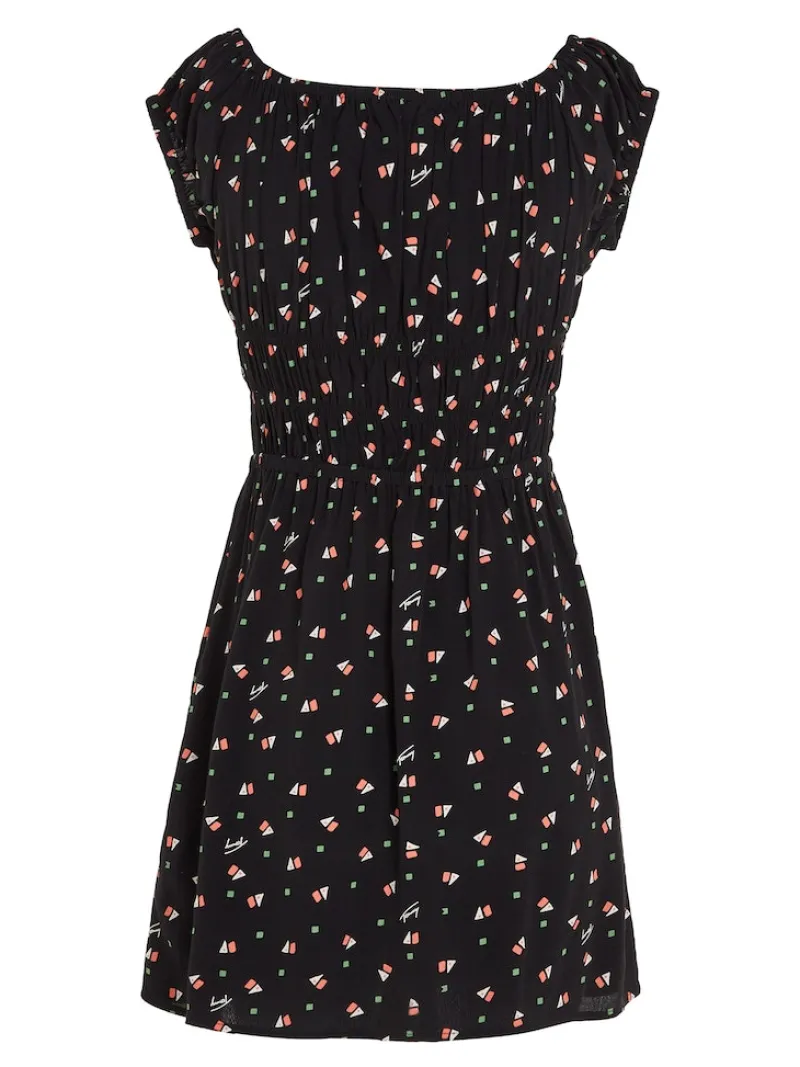 Tommy Jeans Kleider*TJW DITSY GEO MINI DRESS ditsy geo print