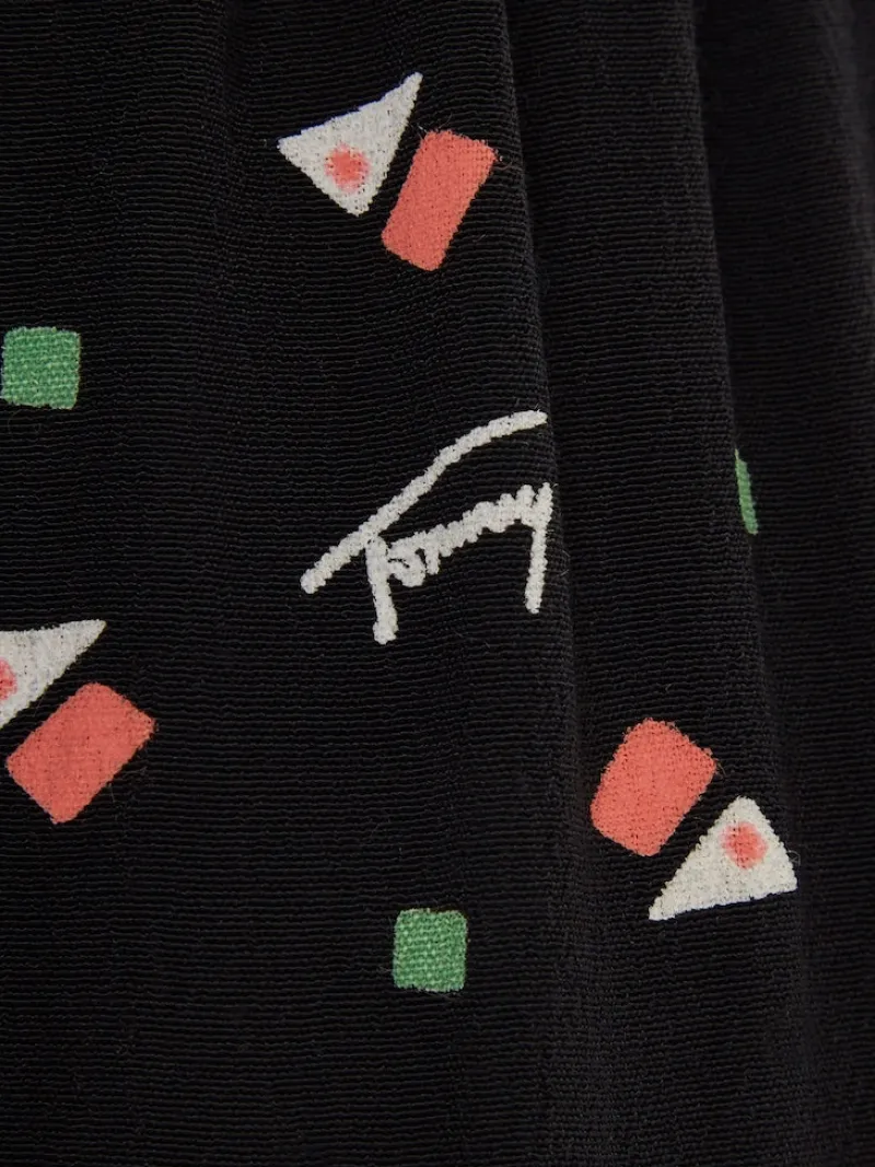 Tommy Jeans Kleider*TJW DITSY GEO MINI DRESS ditsy geo print
