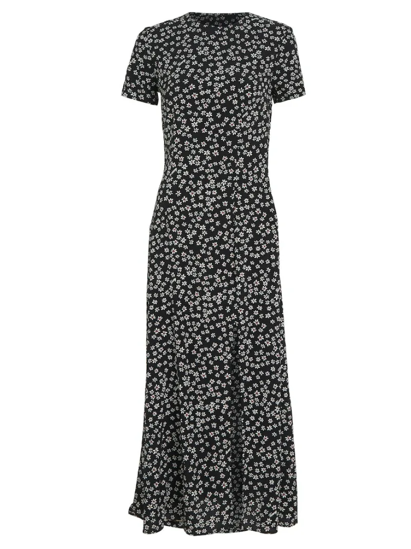 Tommy Jeans Kleider*TJW DITSY MIDI SLIT DRESS ditsy daisy aop