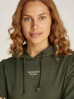 Tommy Jeans Pullover & Sweatshirts*TJW ESSENTIAL LOGO 2 HOODIE fatigue green