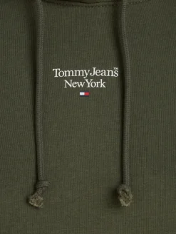 Tommy Jeans Pullover & Sweatshirts*TJW ESSENTIAL LOGO 2 HOODIE fatigue green