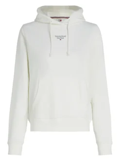 Tommy Jeans Pullover & Sweatshirts*TJW ESSENTIAL LOGO 2 HOODIE ancient white