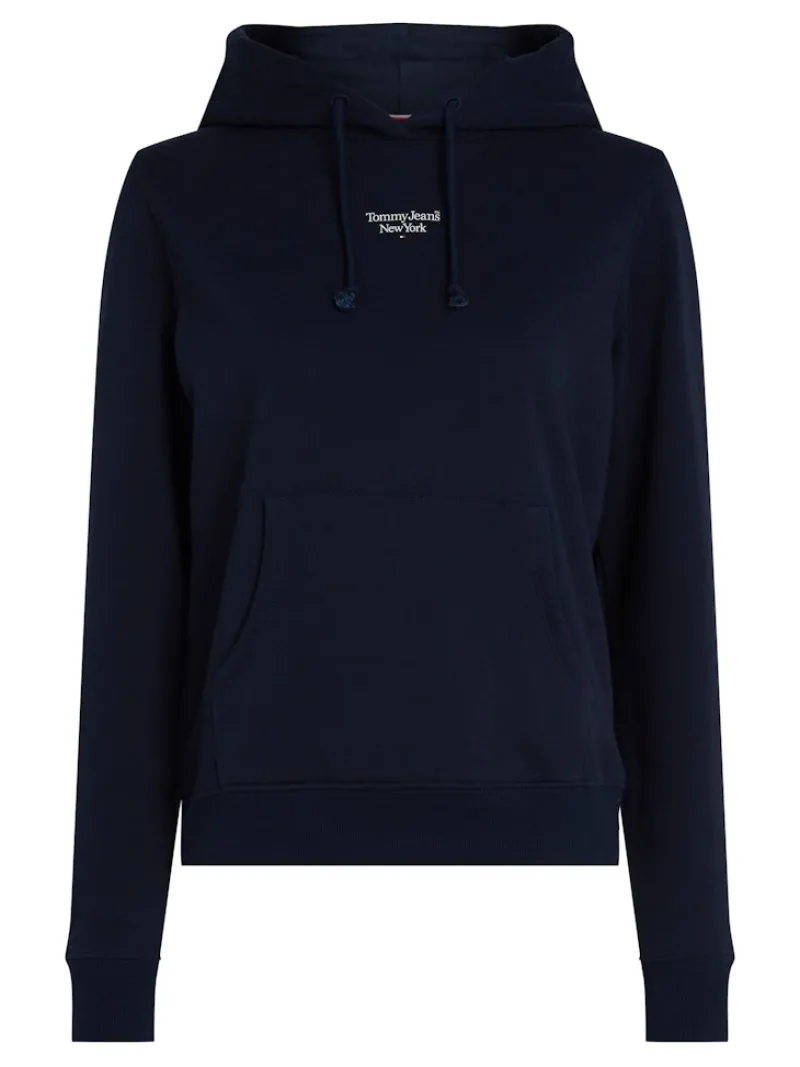 Tommy Jeans Pullover & Sweatshirts*TJW ESSENTIAL LOGO 2 HOODIE dark night navy