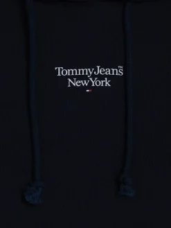Tommy Jeans Pullover & Sweatshirts*TJW ESSENTIAL LOGO 2 HOODIE dark night navy