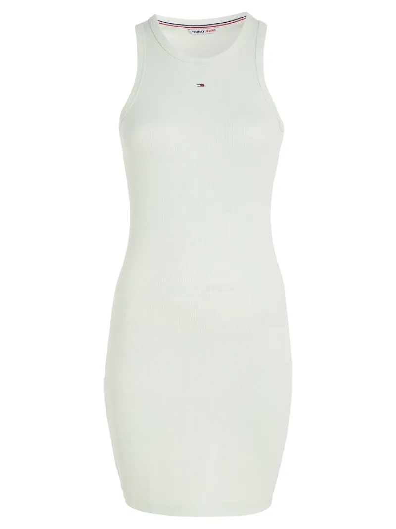 Tommy Jeans Kleider*TJW ESSENTIAL RIB TANK BODYCON minty