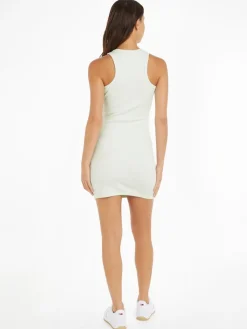Tommy Jeans Kleider*TJW ESSENTIAL RIB TANK BODYCON minty