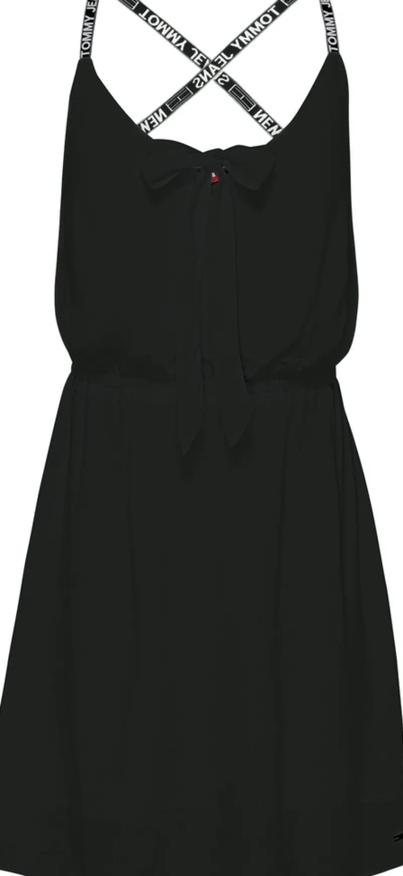 Tommy Jeans Kleider*TJW ESSENTIAL STRAPPY DRESS Black