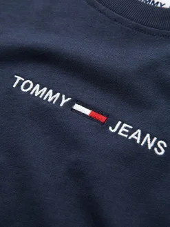 Tommy Jeans Shirts*TJW LINEAR LOGO TEE twilight navy