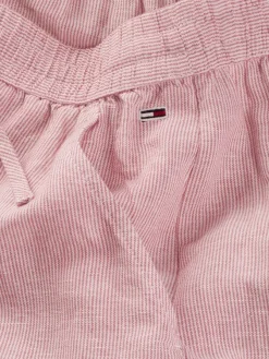 Tommy Jeans Hosen*TJW LINEN PANT precious pink - stripe
