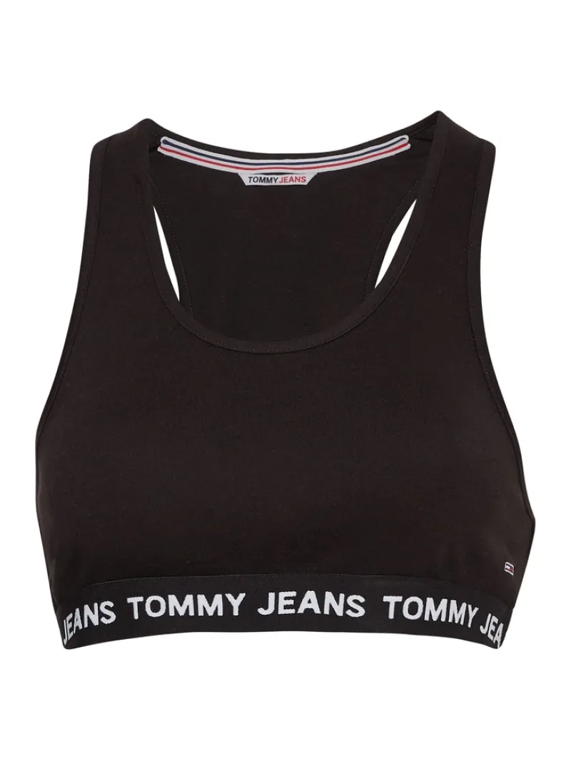 Tommy Jeans Shirts*TJW LOGO WB CROP TOP Black