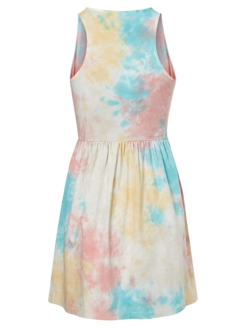 Tommy Jeans Kleider*TJW MULTI TIE DYE SKATER DRESS tie dye multi