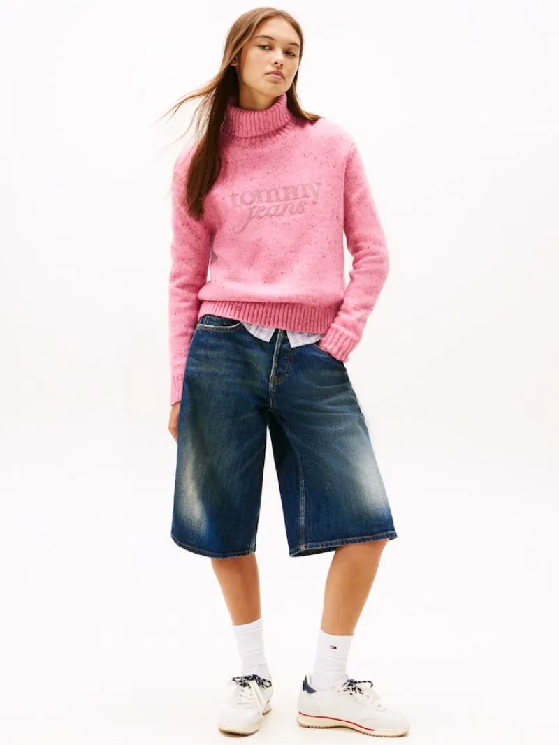Tommy Jeans Pullover & Sweatshirts*TJW NEP TURTLENECK SWEATER mystic pink