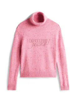 Tommy Jeans Pullover & Sweatshirts*TJW NEP TURTLENECK SWEATER mystic pink