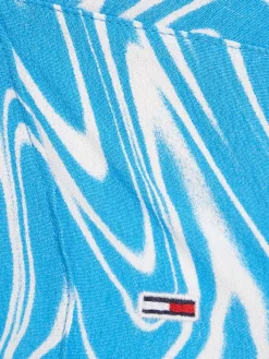 Tommy Jeans Shirts*TJW PSYCHEDELIC HALTER TOP blue psychedelic print