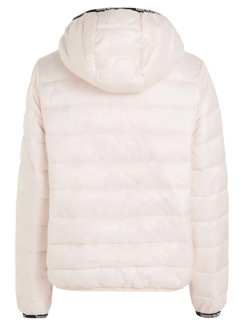Tommy Jeans Jacken*TJW QUILTED TAPE HOODED JACKET faint pink