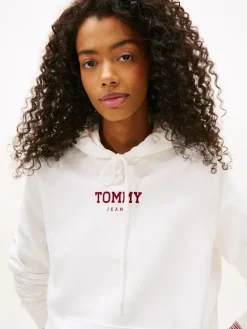 Tommy Jeans Pullover & Sweatshirts*TJW REG ESS LOGO 2 HOODIE EXT ecru